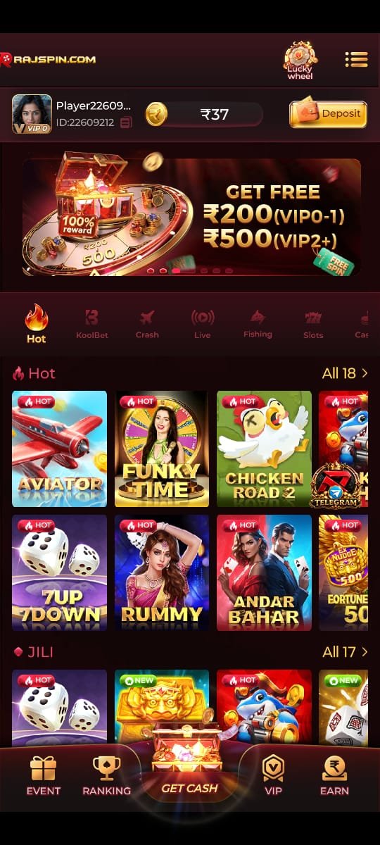 rajspin app